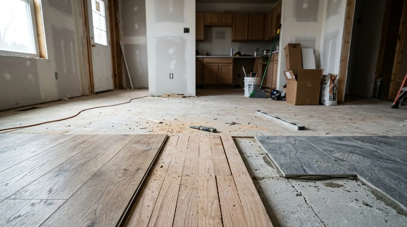 Flooring Costs Compared: LVP, Hardwood, and Tile in a Real Flip