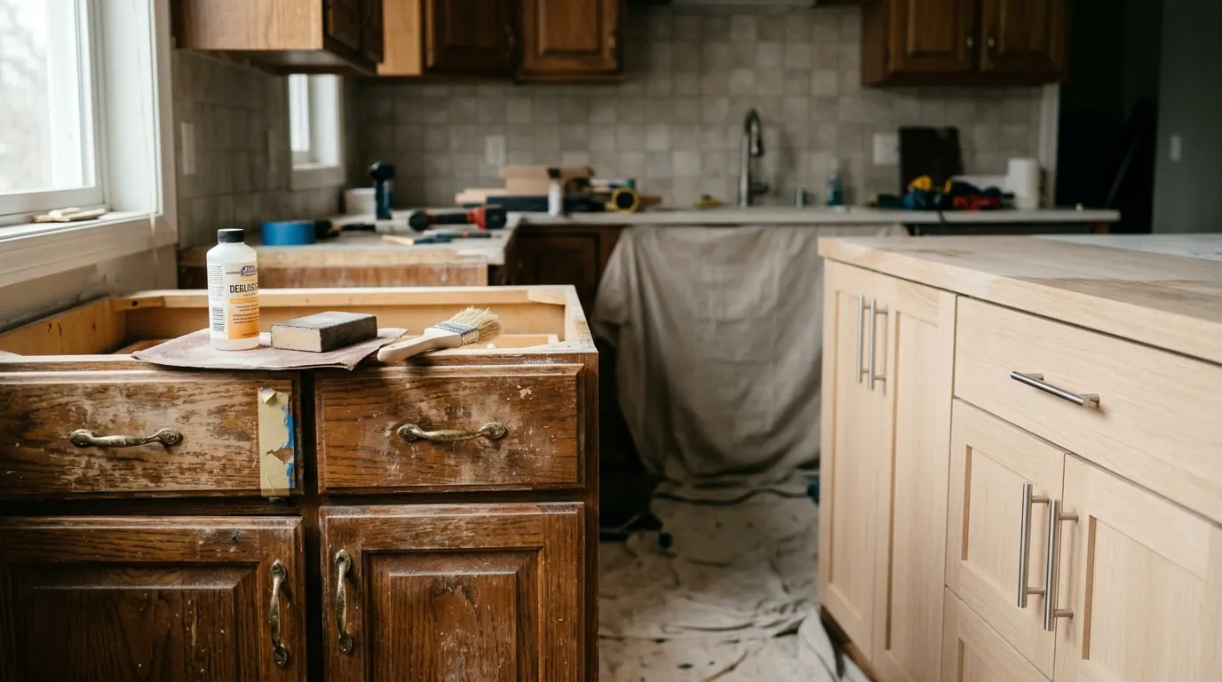 Refinish or Replace Kitchen Cabinets: Cost and Time Compared